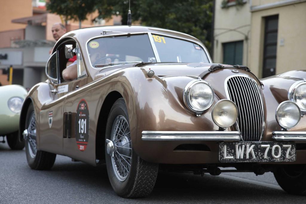 Jaguar XK 120,1952, Weltrekordfahrzeug von Monthlery