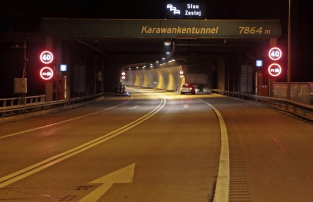 Karawankentunnel: Brummis bleiben Samstagmorgen draußen