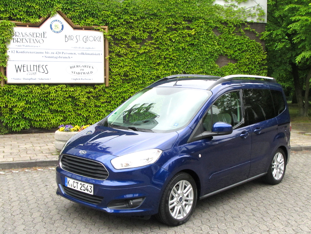 Kleiner Großraumwagen: Ford kündigt neue Courier-Baureihe noch für Juni an