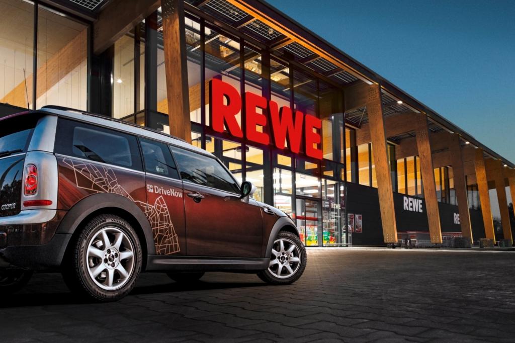 Kooperation von BMW und REWE - Supermarkt-Rabatt für Carsharer