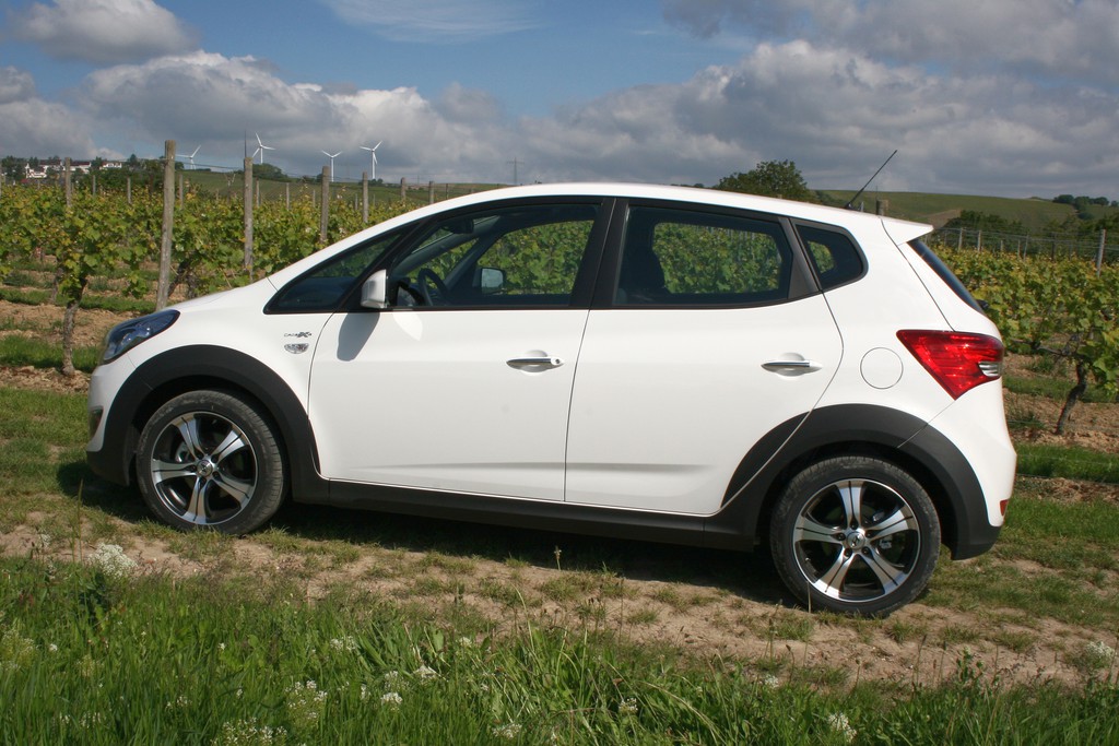 Kurzpräsentation Hyundai ix20 Crossline: Hingucker
