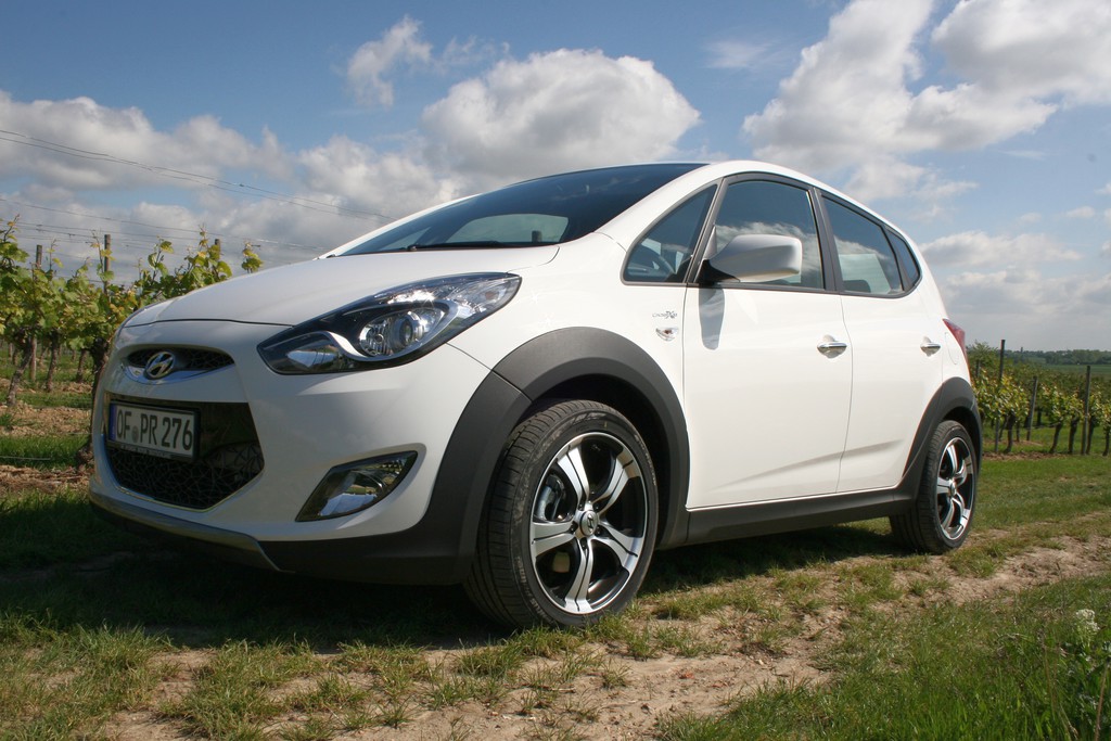 Kurzpräsentation Hyundai ix20 Crossline: Hingucker