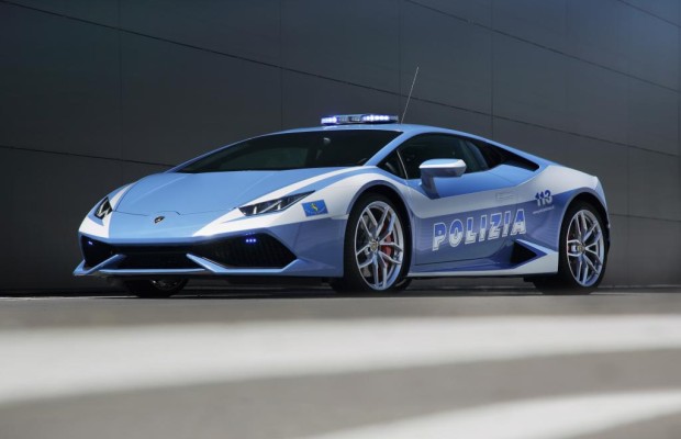 Lamborghini Huracán für italienische Polizei - Bella Figura mit neuem Peterwagen