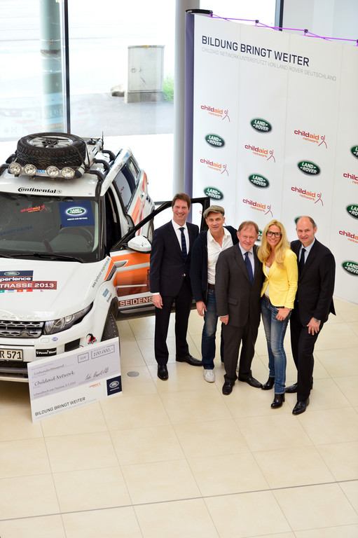 Land Rover unterstützt Childaid Network