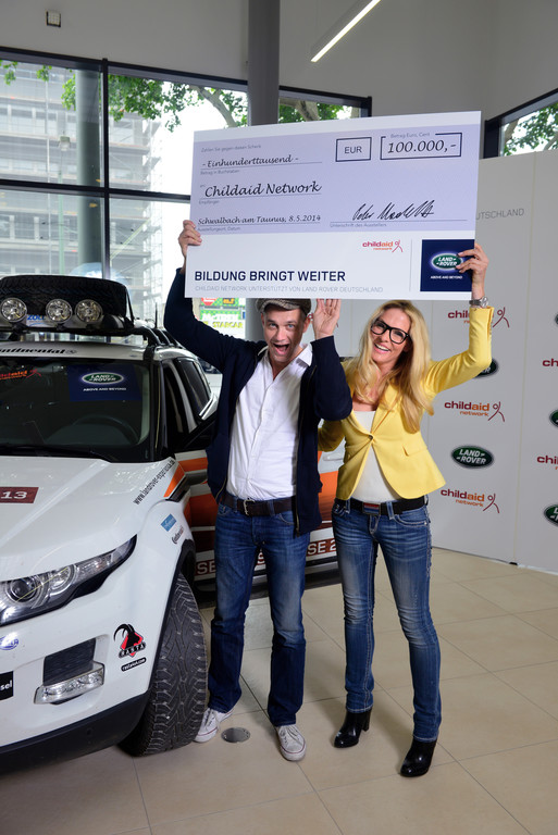 Land Rover unterstützt Childaid Network