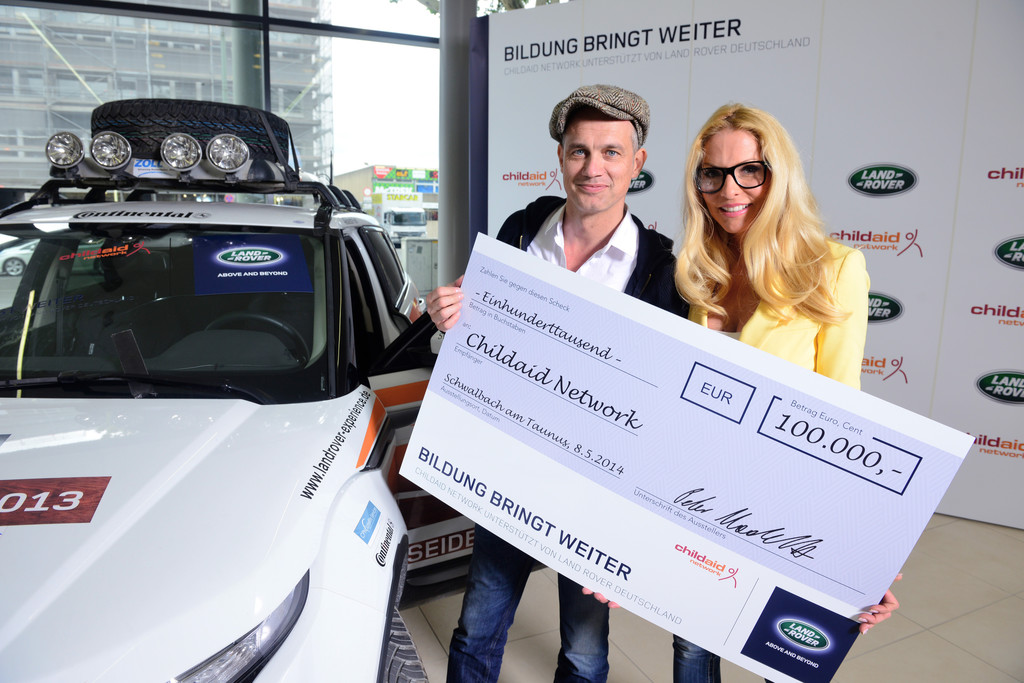 Land Rover unterstützt Childaid Network