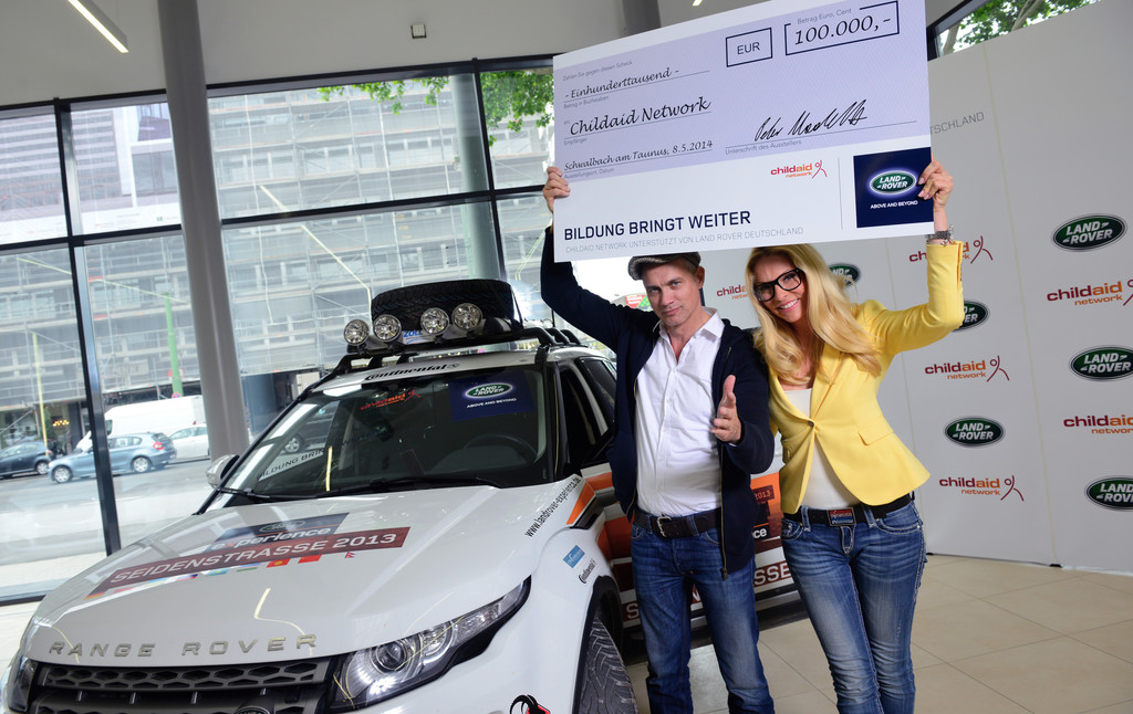 Land Rover unterstützt Childaid Network