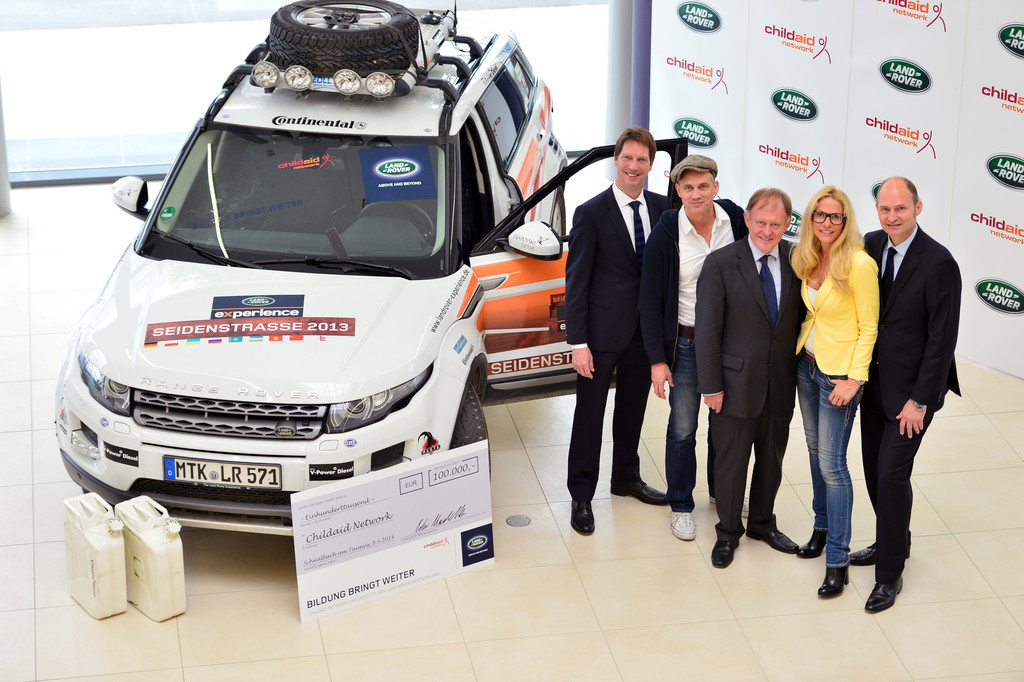 Land Rover unterstützt Childaid Network