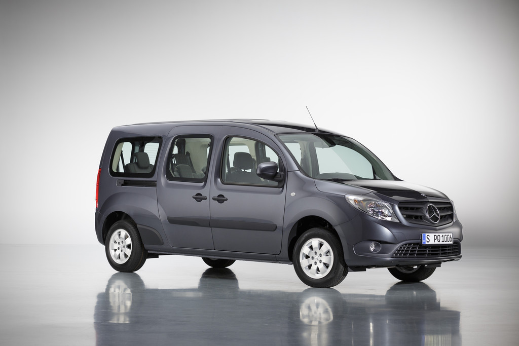Mercedes-Benz Citan für sieben Erwachsene