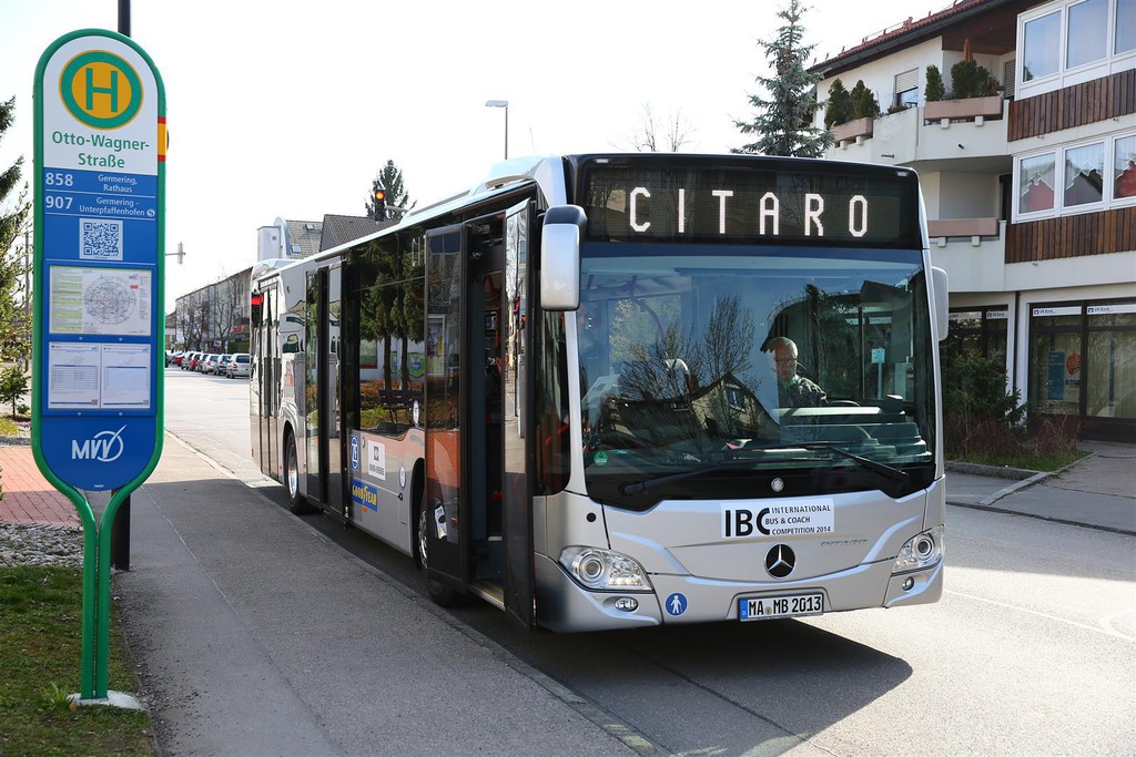 Mercedes-Benz Citaro gewinnt Bus-Vergleichstest