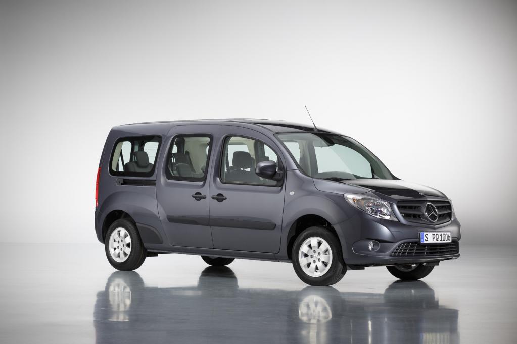 Mercedes Citan jetzt auch als Siebensitzer