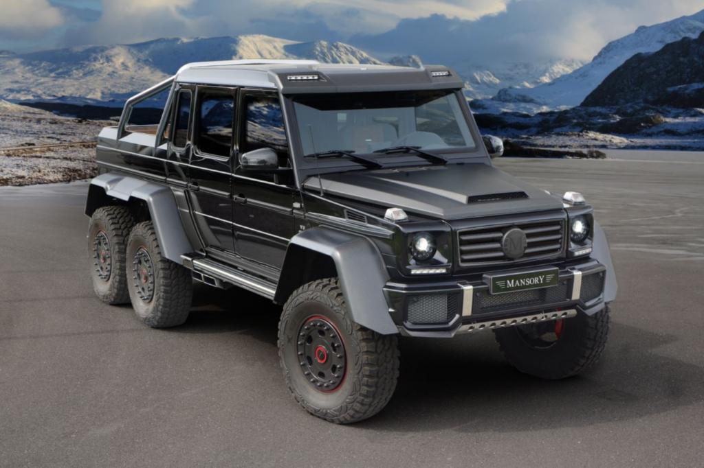 Mercedes G 63 AMG 6x6 Tuning von Mansory