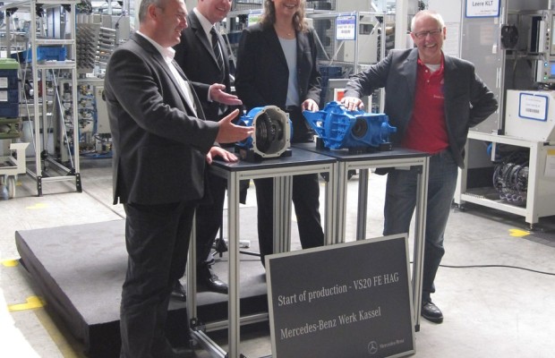 Neues Achsgetriebe für die V-Klasse spart Sprit