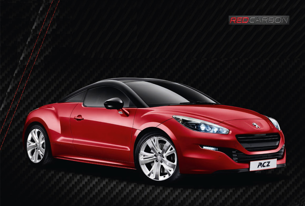 Peugeot bringt Sondermodell RCZ Red Carbon