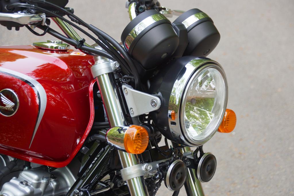 Runde Formen geben den Ton an beim Retro-Bike Honda CB 1100 EX