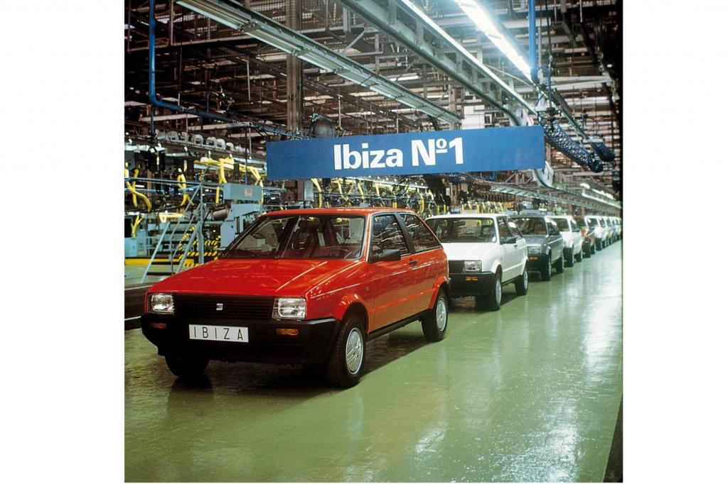 Seat Ibiza Generation 1, Produktionsstart 1984
