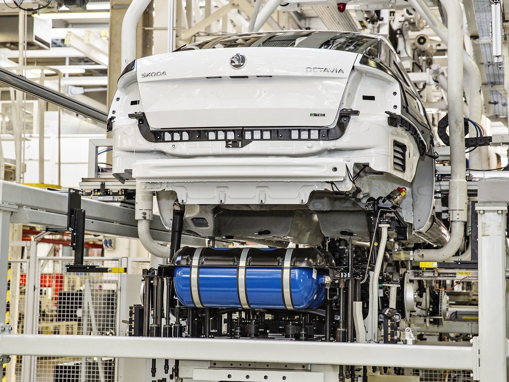 Skoda startet Produktion des Octavia G-Tec