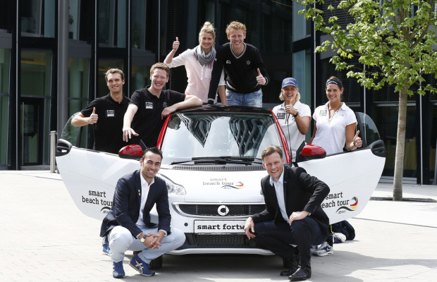 Smart-Beach-Tour 2014 bringt Strandfeeling in die Stadt