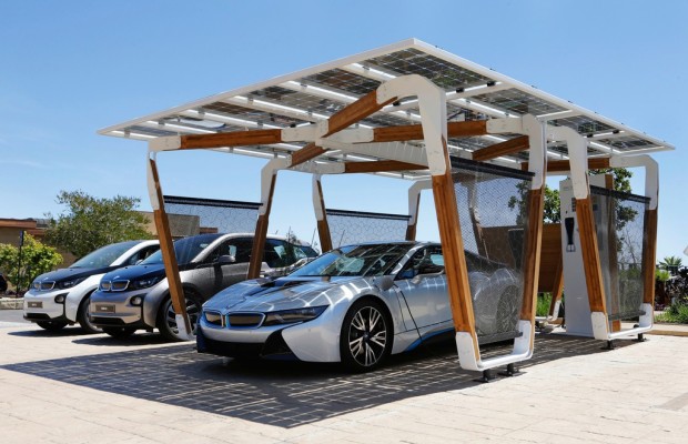 Solar-Carport passend zu den BMW i-Modellen