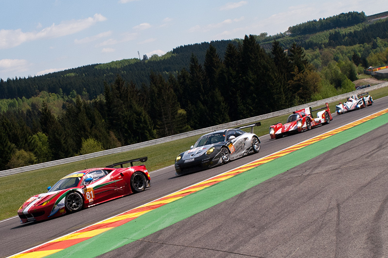 Sportwagen-Weltmeisterschaft WEC, 2. Lauf in Spa: Audi und Porsche vorn dabei