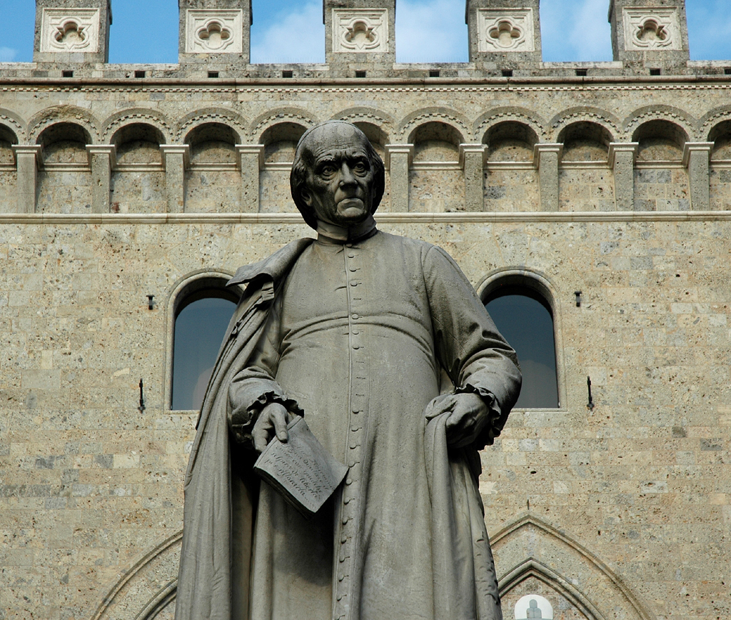 Statue im historischen Zentrum. 