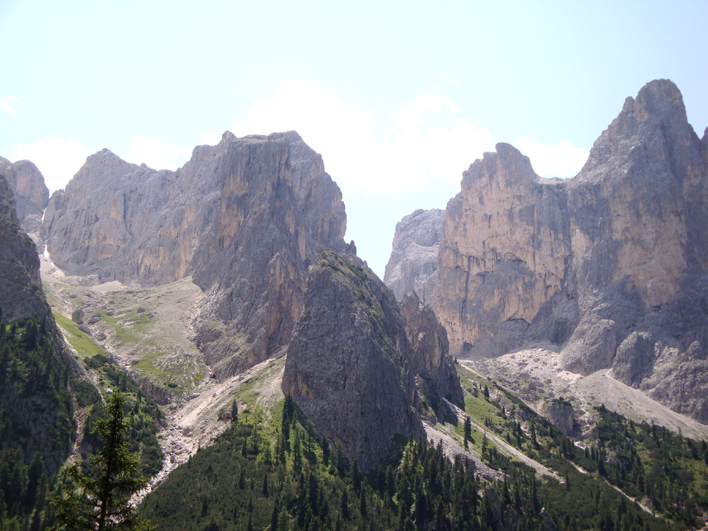Teile der Dolomiten sind Weltnaturerbe. 