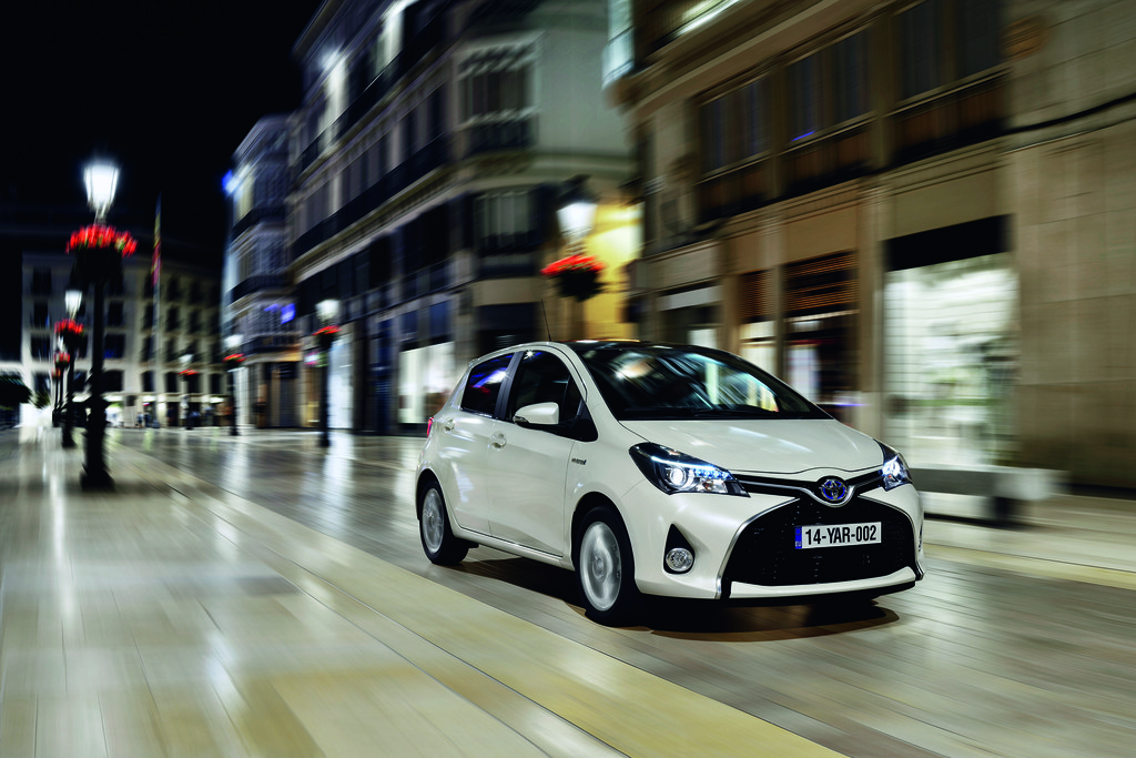 Toyota peppt den Yaris auf