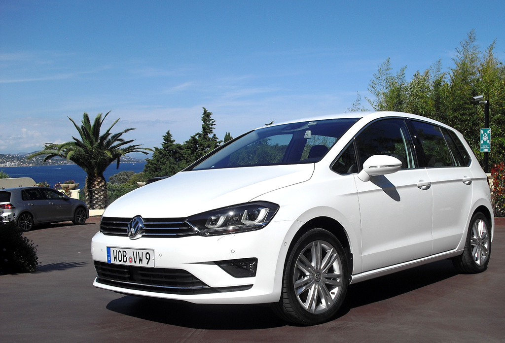 VW Golf Sportsvan: Sechs Motorisierungen, vier Benziner, zwei Diesel, stehen zur Wahl.