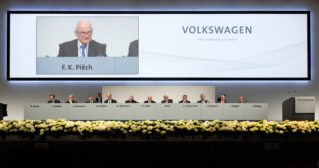 VW-Hauptversammlung: Weiteres Wachstum ist garantiert