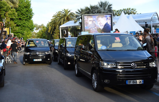 Volkswagen fährt Filmstars in Cannes