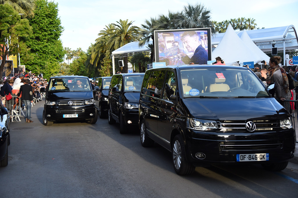 Volkswagen fährt Filmstars in Cannes