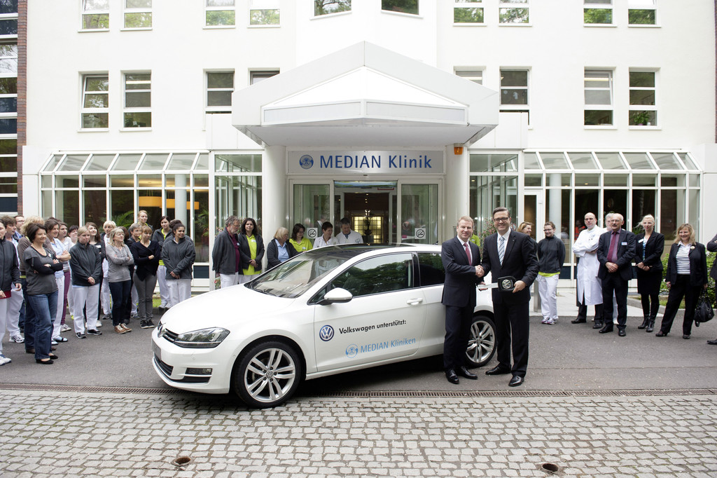 Volkswagen kooperiert mit Median-Kliniken