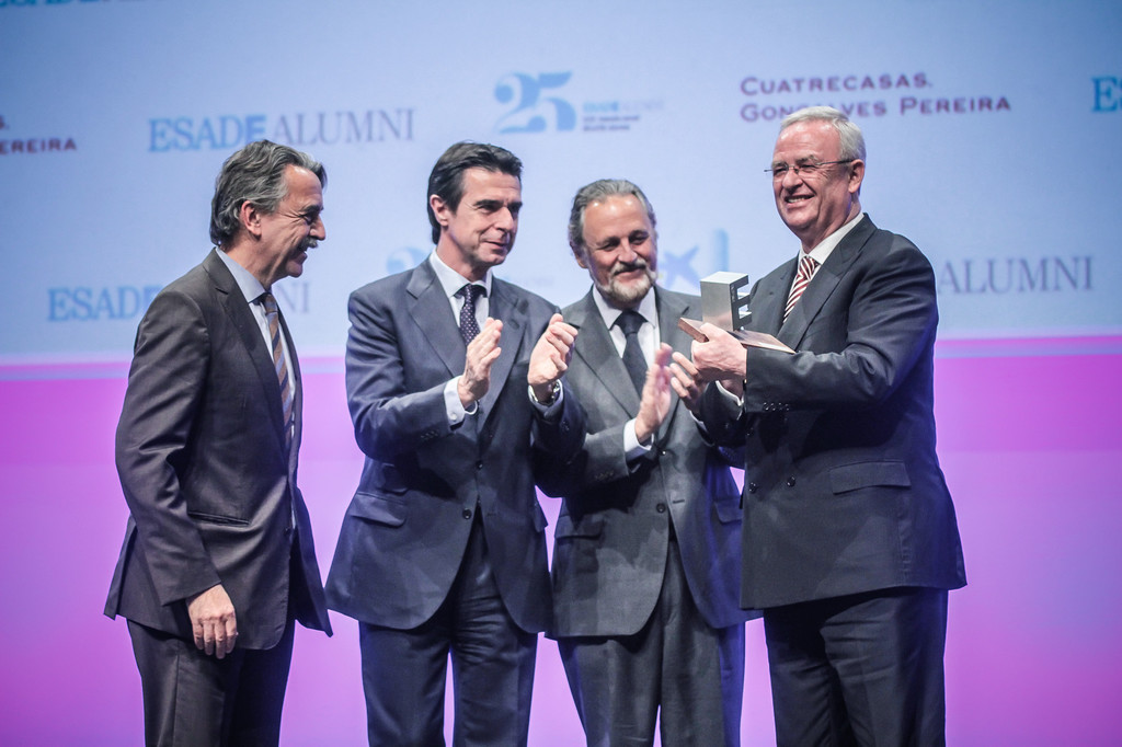 Winterkorn erhält ESADE-Award