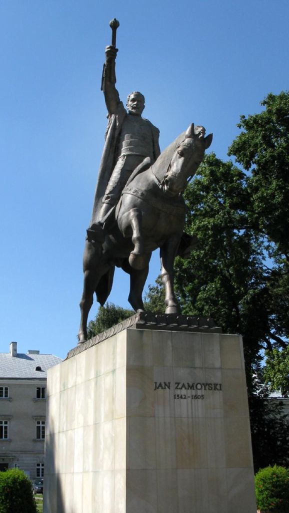 Zamosc-Stadtgründer Jan Zamoyski. 