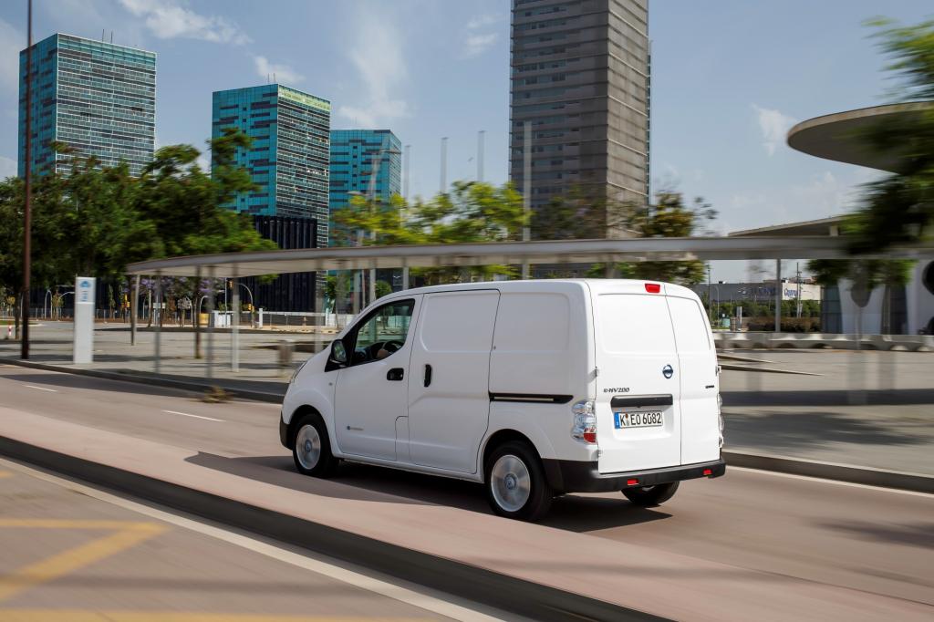  Erste Fahrt im Elektrotransporter Nissan e-NV 200 - Ladegut für Umweltzonen