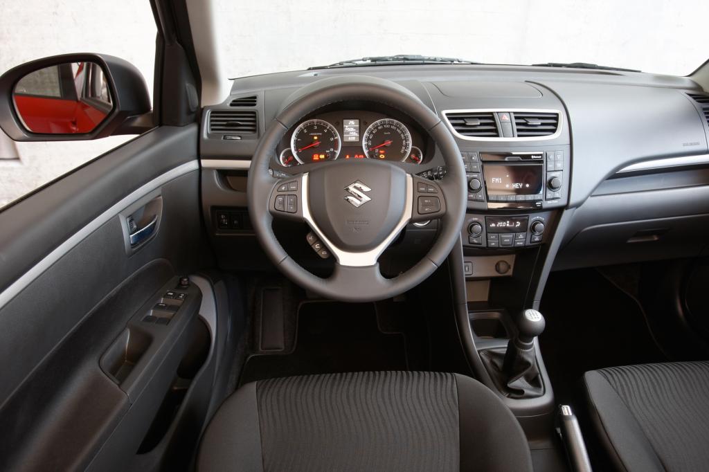 . Innen hat die Designer aber offenbar der Mut verlassen, im Cockpit macht sich eine Hartplastik-Wüste breit