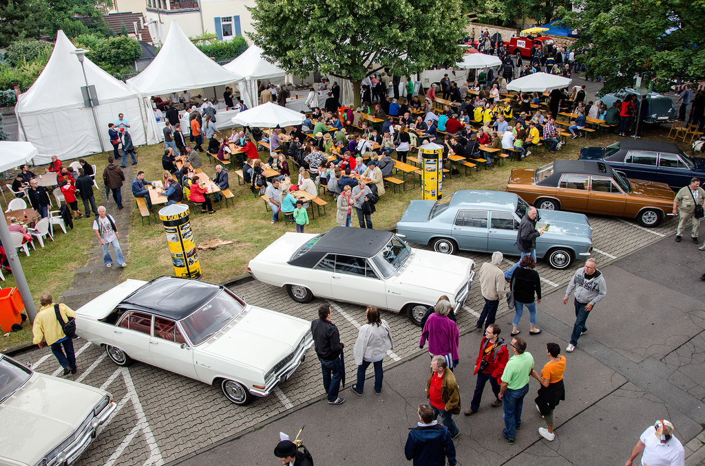 14. Opel-Treffen mit 20 000 Besuchern