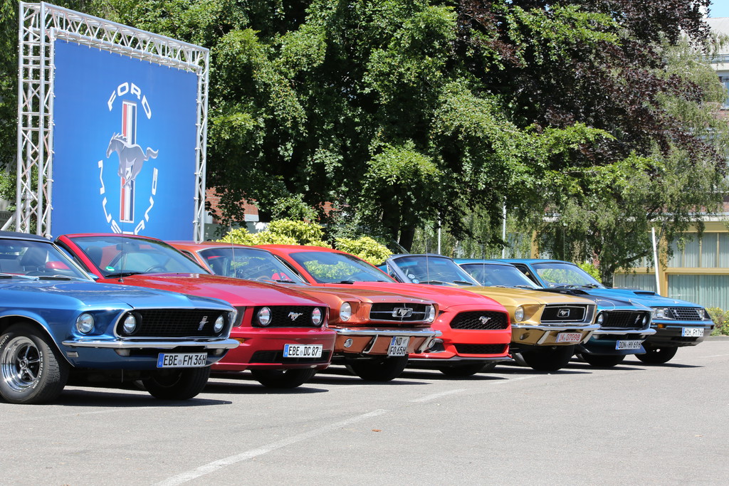 750 Ford Mustang kamen in Köln zusammen