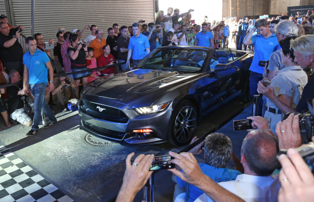 750 Ford Mustang kamen in Köln zusammen