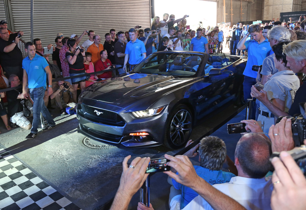 750 Ford Mustang kamen in Köln zusammen