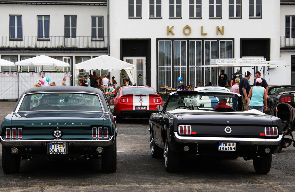 750 Ford Mustang kamen in Köln zusammen