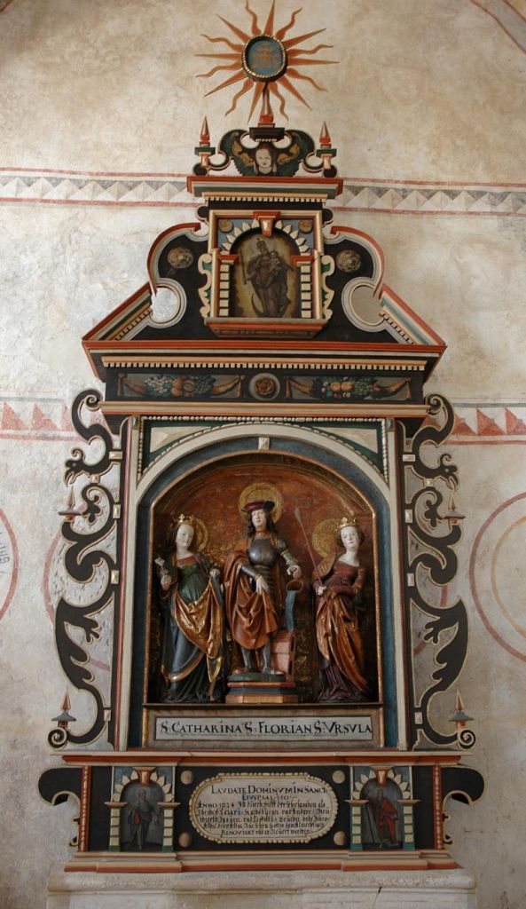 Altar in der Fischereikirche. 