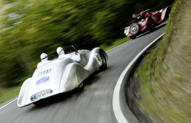 Audi: Der alte Wanderer kommt zur Donau Classic