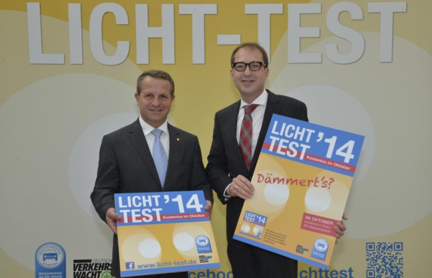 Autofahrer ausgepasst: Licht-Test 2014 gestartet