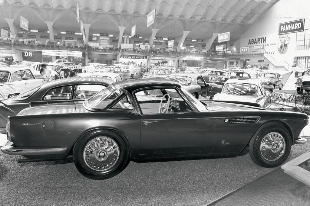 BMW 507 V8 mit Karosserie von Giovanni Michelotti Messe Turin 1959
