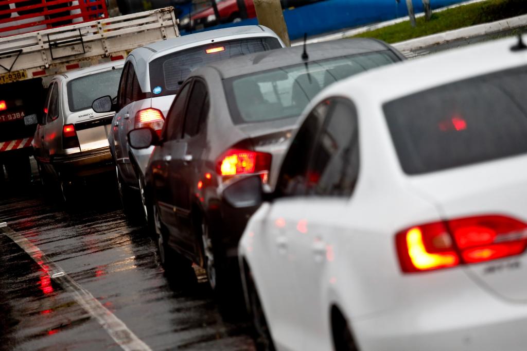 Bei der Frage nach dem Verkehr in Sao Paulo entlädt sich die Frustration eines Paulistano - so nennen sich die Bewohner der Millionenstadt. 