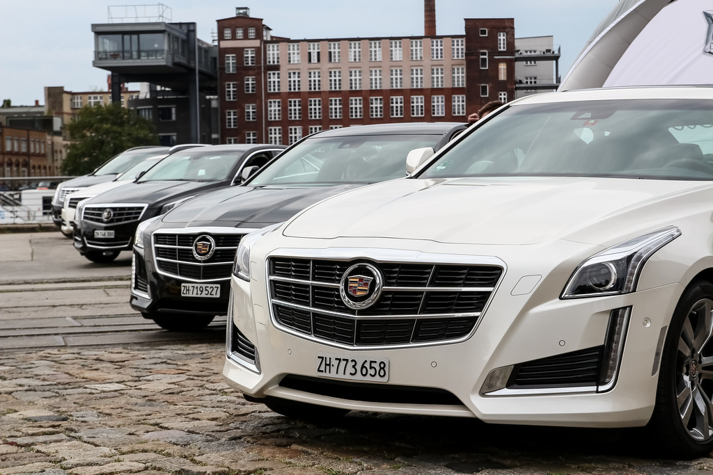 Cadillac reist durch die Lande