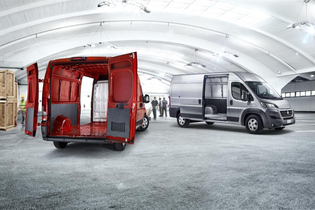 Das Gros der Ducato-Modelle machen die Kastenwagenversionen aus