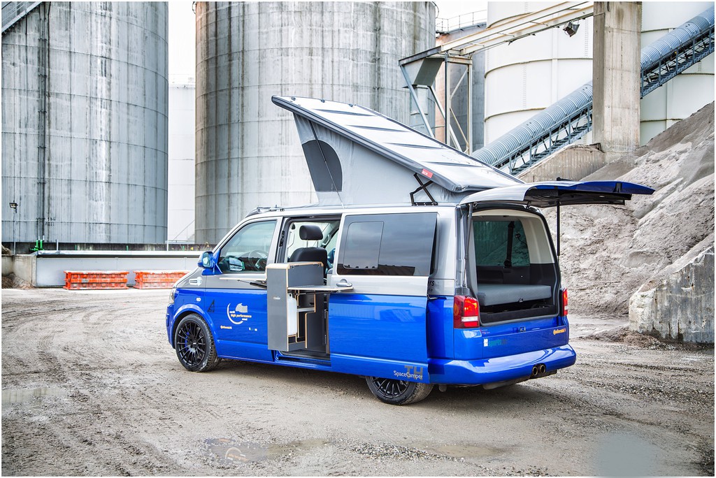 Das schnellste Doppelbett auf Rädern: VW Spacecamper TH5