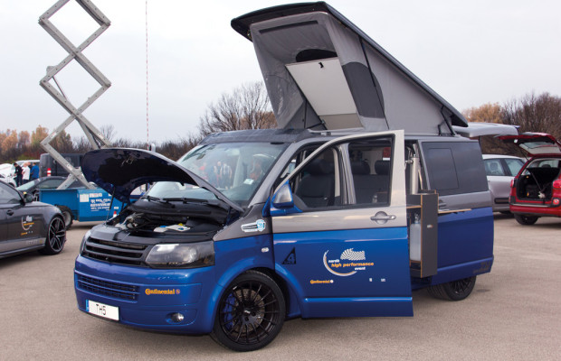 Das schnellste Doppelbett auf Rädern: VW Spacecamper TH5